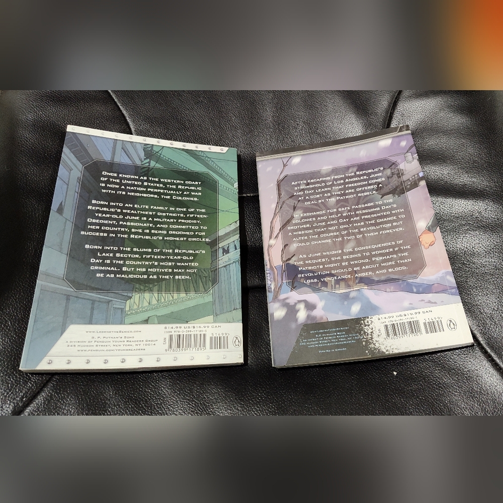Prodigy: the Graphic Novel And Legend: the Graphic Novel by Marie Lu, Putnam - Picture 2 of 6
